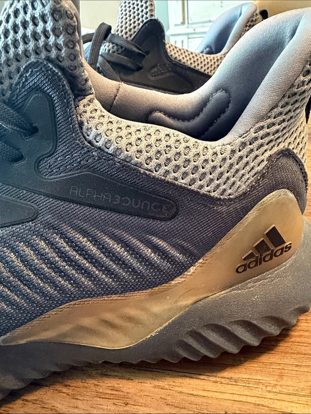 adidas Alpha Bounce shoes.